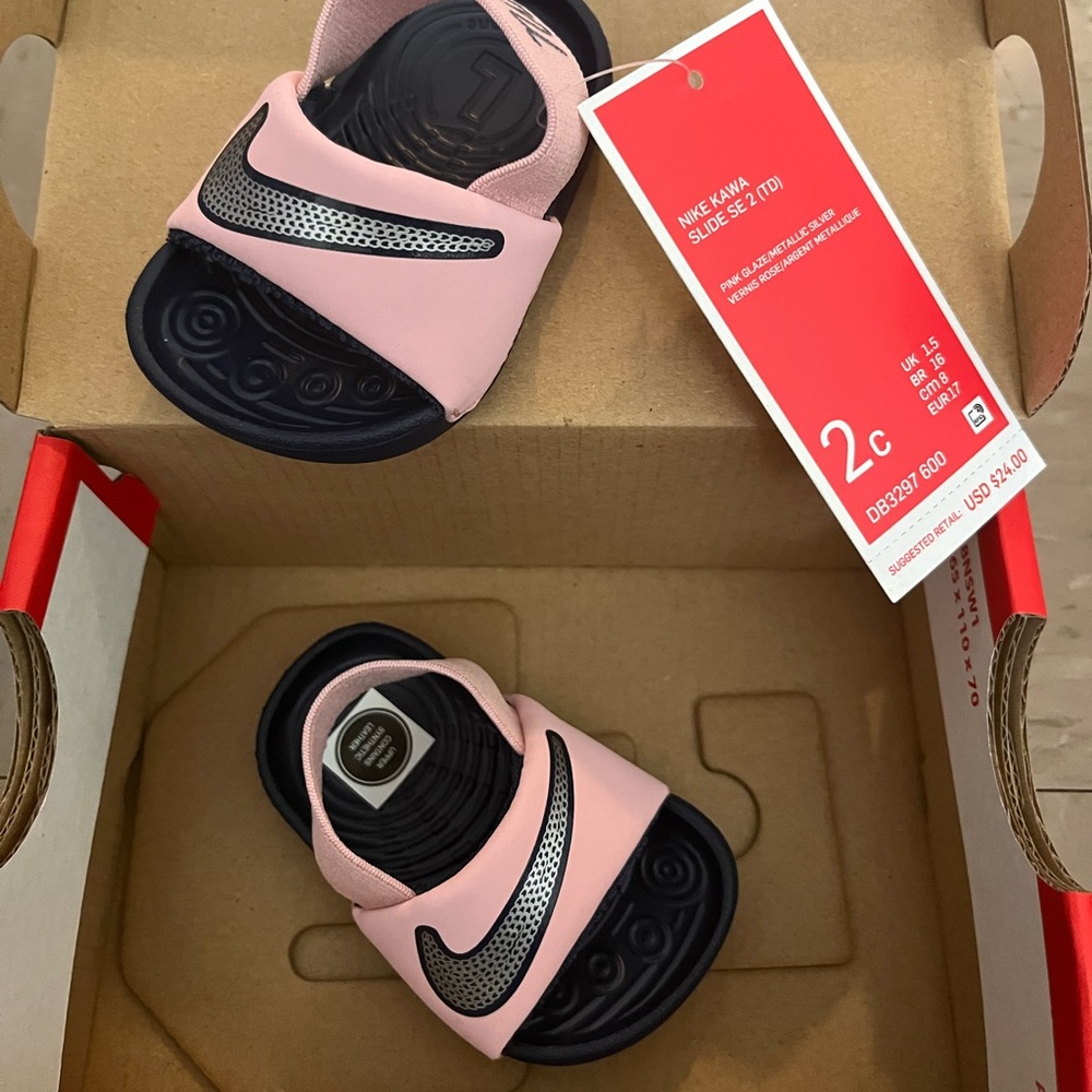 Brand New Nike Baby Slides